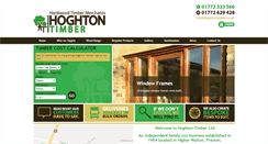 Desktop Screenshot of hoghtontimber.co.uk